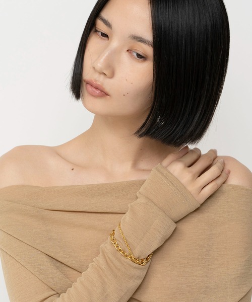 LAPUIS(ラピュイ)の「LAPUIS(ラピュイ) Ornament bracelet(ブレスレット・レディース・ゴールド/マルチ・FREE)」の16枚目の写真