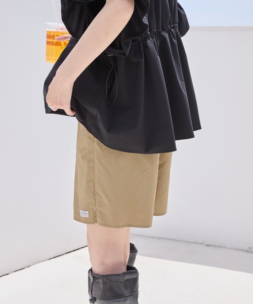 AMERICAN HOLIC(アメリカンホリック)の「水陸両用ハーフパンツ(その他パンツ・レディース・ベージュ/ブラック・M/L)」の5枚目の写真