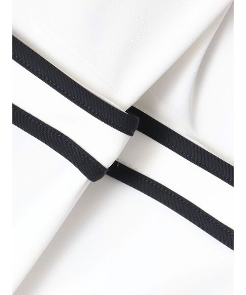 TONAL(トーナル)の「クレリック半袖シャツ(シャツ/ブラウス・レディース・ミント/ネイビー/オフホワイト・MEDIUM)」の18枚目の写真