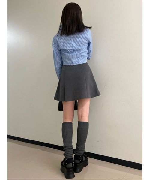 SNIDEL プリーツスカショーパンツ スナイデル SNIDEL プリーツスカショーパン （BLK