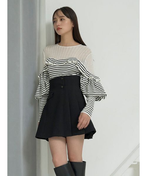 【美品】【正規品】SNIDEL プリーツスカショーパン 0 S プリーツスカショーパン（ショートパンツ）｜SNIDEL（スナイデル