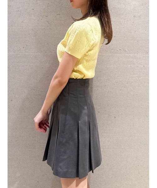 SNIDEL（スナイデル）の「プリーツスカショーパン（その他パンツ・レディース・グレー/ブラック・0/1）」の6枚目の写真