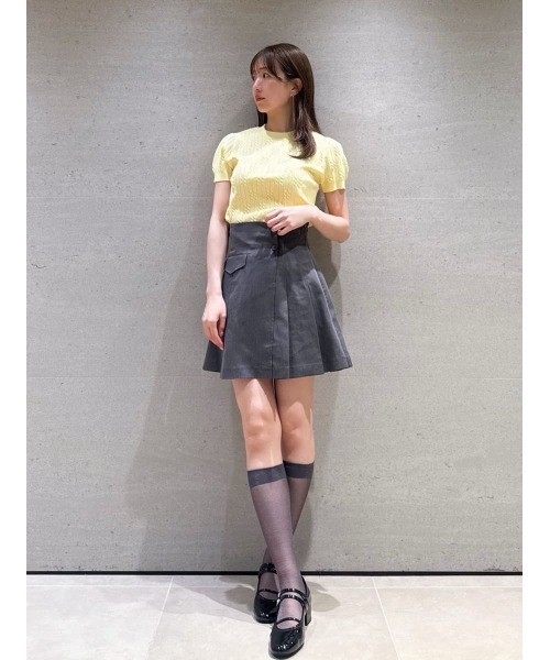 snidel スナイデル プリーツスカショーパン グリーン GRN プリーツスカショーパン(ショートパンツ)｜パンツ｜SNIDEL