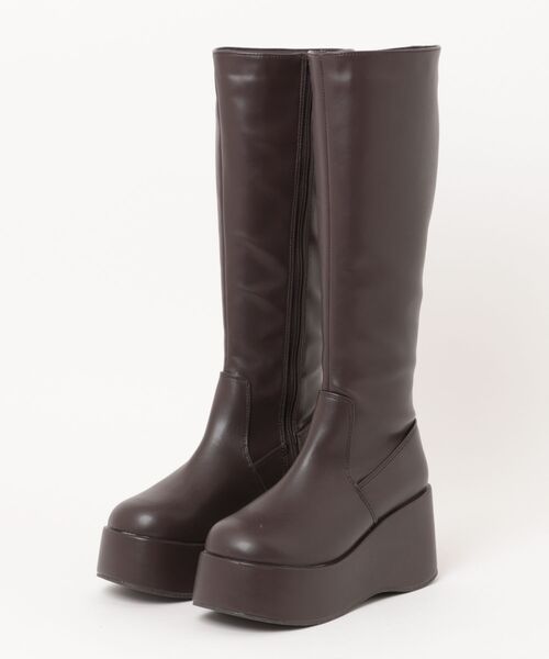 セール】【新色追加】《#防菌》 厚底 プラットフォーム 消臭 ロング