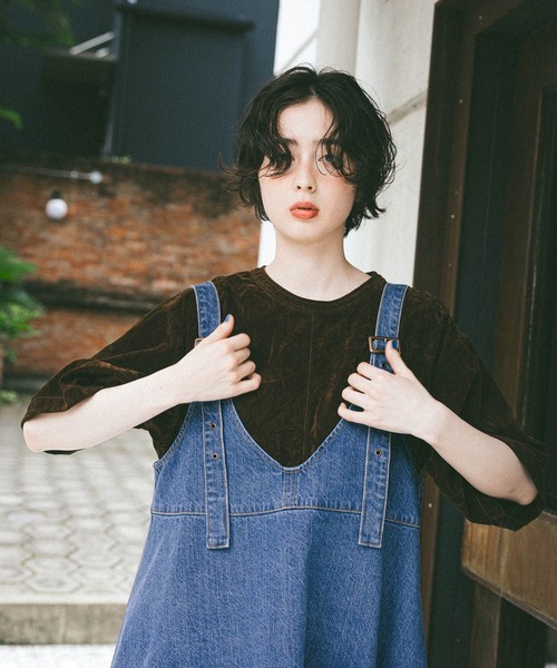 NKJ 2025AW】2WAY OVER CAMISOLE（キャミソール）｜niko and