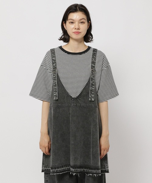 NKJ 2025AW】2WAY OVER CAMISOLE（キャミソール）｜niko and