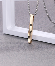 SILVER BULLET（シルバーバレット）の「『SBLTR』ユニセックス ツイストロッドトップネックレス（ネックレス）」