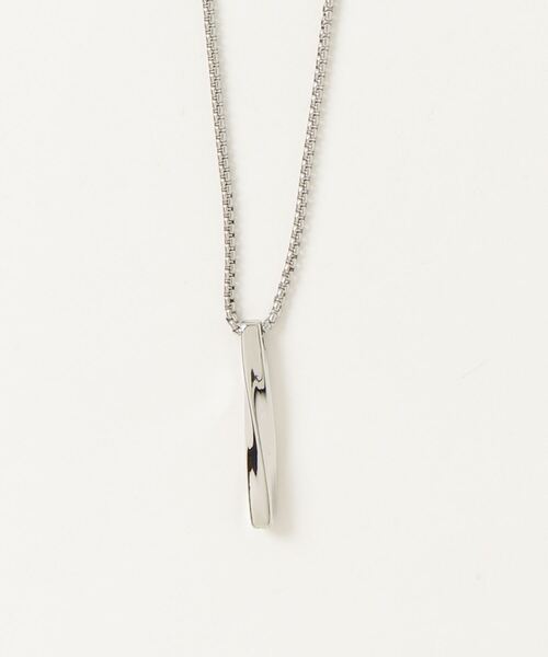 SILVER BULLET（シルバーバレット）の「『SBLTR』ユニセックス ツイストロッドトップネックレス（ネックレス・レディース・その他/シルバー/ゴールド・FREE）」の9枚目の写真