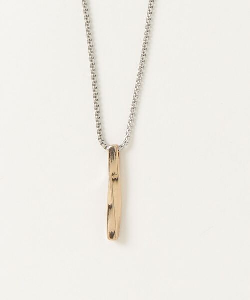 SILVER BULLET（シルバーバレット）の「『SBLTR』ユニセックス ツイストロッドトップネックレス（ネックレス・レディース・その他/シルバー/ゴールド・FREE）」の10枚目の写真