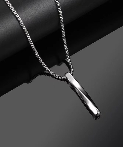 SILVER BULLET（シルバーバレット）の「『SBLTR』ユニセックス ツイストロッドトップネックレス（ネックレス・レディース・その他/シルバー/ゴールド・FREE）」の7枚目の写真