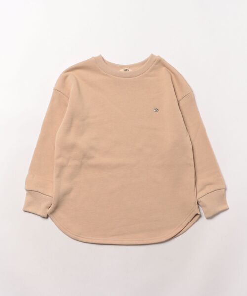 FITH（フィス）の「Back Logo Sweat Shirt（スウェット・キッズ・ホワイト/ベージュ・125/115）」の4枚目の写真