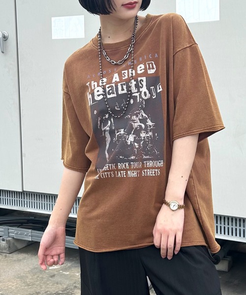 PAGEBOY（ページボーイ）の「アソートグラフィックミニウラケ（Tシャツ/カットソー・レディース・グレー系その他/ブラウン系その他/ブルー系その他2/グレー系その他2/ブルー系その他/ホワイト系その他/ベージュ系その他/ベージュ系その他2・FREE）」の5枚目の写真