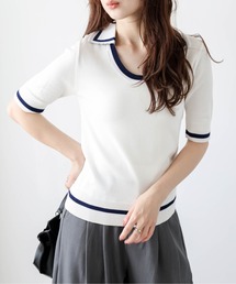 【La-gemme】 フェザースパンコールトップス La-gemme フェザースパンコールトップス レディース : ZOZOTOWN