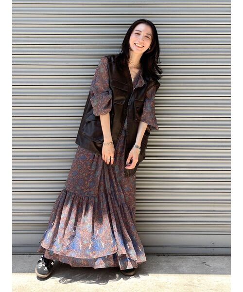 今季新品未使用アングリッド Ungridフリルデザインエンブロイダリーワンピース Ungrid（アングリッド）の「フリルデザインエンブロイダリーワンピース