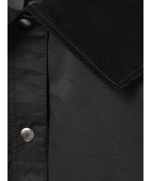 MidiUmi（ミディウミ）の「MidiUmi ハンティングジャケット（ダウンジャケット/コート・レディース・チャコールグレー/ブラック/ベージュ・FREE）」の7枚目の写真