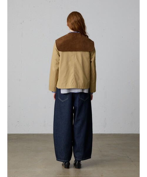 MidiUmi（ミディウミ）の「MidiUmi ハンティングジャケット（ダウンジャケット/コート・レディース・チャコールグレー/ブラック/ベージュ・FREE）」の15枚目の写真