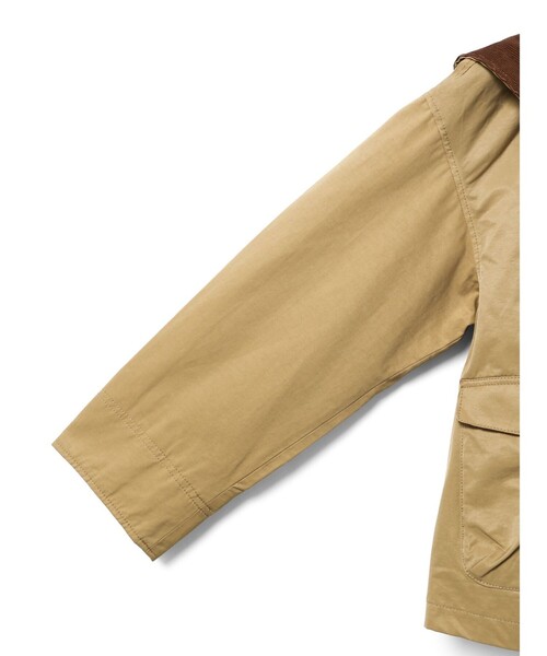 MidiUmi（ミディウミ）の「MidiUmi ハンティングジャケット（ダウンジャケット/コート・レディース・チャコールグレー/ブラック/ベージュ・FREE）」の18枚目の写真