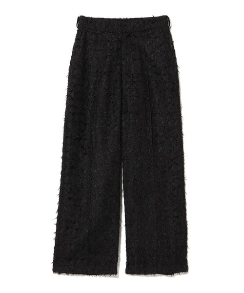 Ray BEAMS（レイビームス）の「フリンジ ワイド ストレート パンツ（その他パンツ・レディース・オフホワイト/ブラック・1/0）」の18枚目の写真