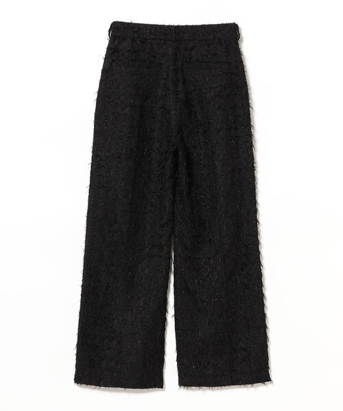 Ray BEAMS（レイビームス）の「フリンジ ワイド ストレート パンツ（その他パンツ・レディース・オフホワイト/ブラック・1/0）」の20枚目の写真