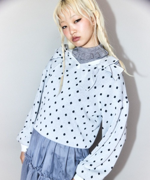 Candy Stripper PATCHWORK SAILOR ニット SAILOR CABLE ニット