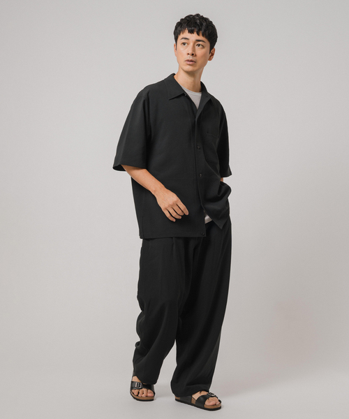 EDIFICE（エディフィス）の「T/E(ティーイー) フレンチ ワーク トラウザー（スラックス・メンズ・ブラウン/ブラック・SMALL/MEDIUM/LARGE）」の12枚目の写真