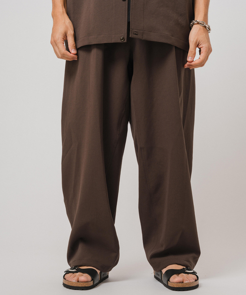 EDIFICE（エディフィス）の「T/E(ティーイー) フレンチ ワーク トラウザー（スラックス・メンズ・ブラウン/ブラック・SMALL/MEDIUM/LARGE）」の7枚目の写真