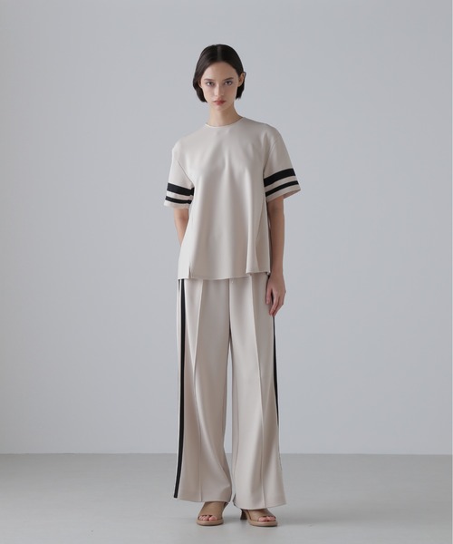 ADORE(アドーア)の「マットストレッチダンボールパンツ(その他パンツ・レディース・ブラック/ベージュ/ホワイト・38)」の5枚目の写真