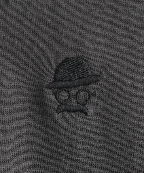 TAKEO KIKUCHI(タケオキクチ)の「【LIMITED】ワンポイント刺繍 半袖Tシャツ(Tシャツ/カットソー・メンズ・ブラック/チャコールグレー/ホワイト/ブルー・01/04/03/02)」の11枚目の写真