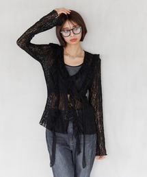 PAGEBOY | レースフリルブラウス(シャツ/ブラウス)