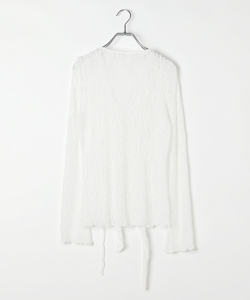 PAGEBOY（ページボーイ）の「レースフリルブラウス（シャツ/ブラウス・レディース・オフホワイト/ブラック・FREE）」の22枚目の写真