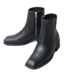 BACKYARD FAMILY(obN[ht@~[)glabella SQUARE TOE HEEL BOOTS(u[c)