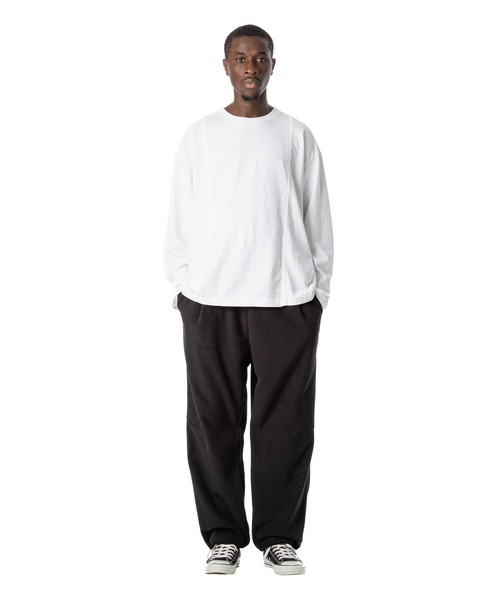 Sandinista（サンディニスタ）の「POLARTEC 200 Easy Fit Tuck Pants / ポーラテック200フリースタックパンツ（その他パンツ・メンズ・ブラック/ブラウン・LARGE/MEDIUM/SMALL）」の7枚目の写真
