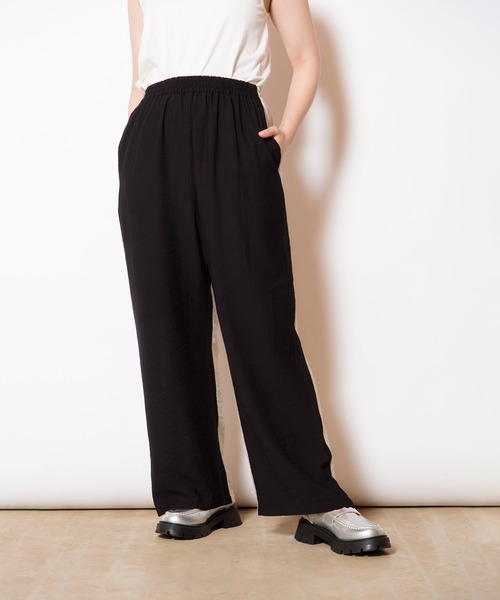 OSMOSIS(オズモーシス)の「2WAYバイカラーパンツ(その他パンツ・レディース・チャコール/ライトカーキ/ライトベージュ・ONE SIZE)」の7枚目の写真