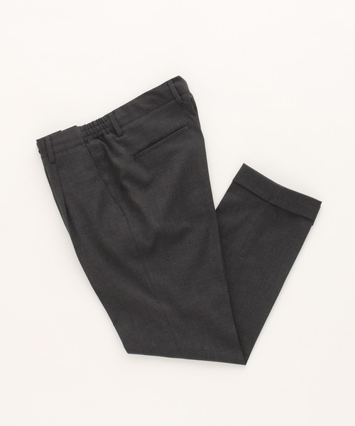 GLOBAL WORK(グローバルワーク)の「バーズアイパンツ/Salon de GW/572428(スラックス・メンズ・チャコールグレー・LARGE/X-LARGE/SMALL/MEDIUM)」の8枚目の写真