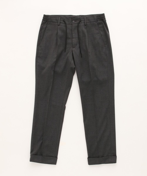 GLOBAL WORK(グローバルワーク)の「バーズアイパンツ/Salon de GW/572428(スラックス・メンズ・チャコールグレー・LARGE/X-LARGE/SMALL/MEDIUM)」の9枚目の写真