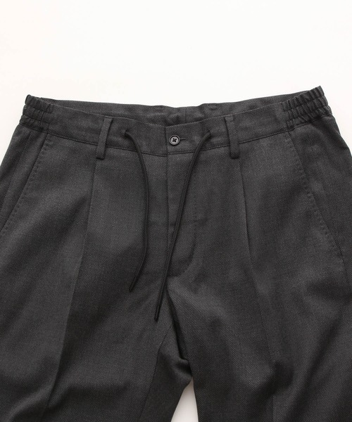 GLOBAL WORK(グローバルワーク)の「バーズアイパンツ/Salon de GW/572428(スラックス・メンズ・チャコールグレー・LARGE/X-LARGE/SMALL/MEDIUM)」の10枚目の写真