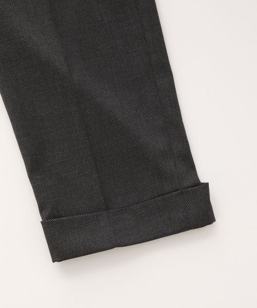 GLOBAL WORK(グローバルワーク)の「バーズアイパンツ/Salon de GW/572428(スラックス・メンズ・チャコールグレー・LARGE/X-LARGE/SMALL/MEDIUM)」の12枚目の写真