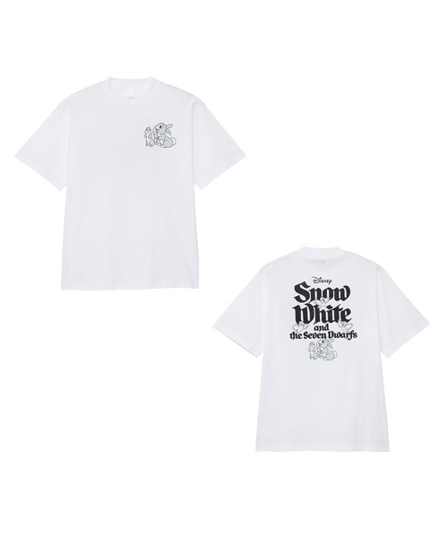 NOSTALGICA(ノスタルジカ)の「【 Disney NOSTALGICA 】 ノスタルジカ 両面プリントTシャツA 25S7(Tシャツ/カットソー・レディース・パープル/ミント/ブラック系その他3/ブラック系その他2/ホワイト/ブラック系その他/ブルー系その他2/ブルー系その他/ライトパープル・LARGE)」の1枚目の写真