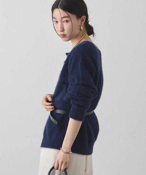セール】FURウール2WAYニットカーデ（ニット/セーター）｜LOUNGEDRESS