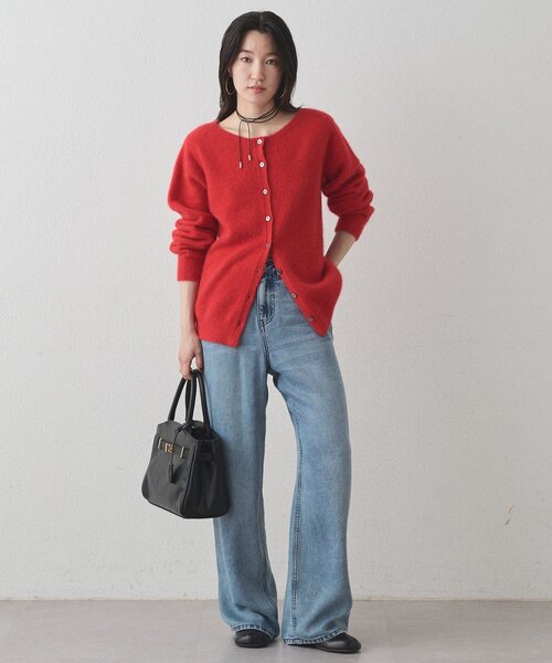 セール】FURウール2WAYニットカーデ（ニット/セーター）｜LOUNGEDRESS