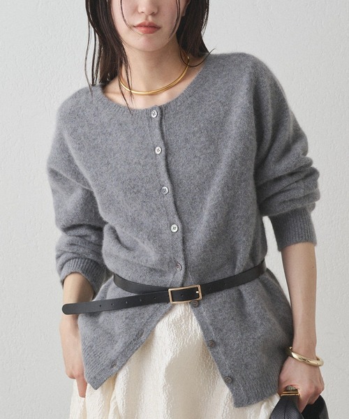 セール】FURウール2WAYニットカーデ（ニット/セーター）｜LOUNGEDRESS