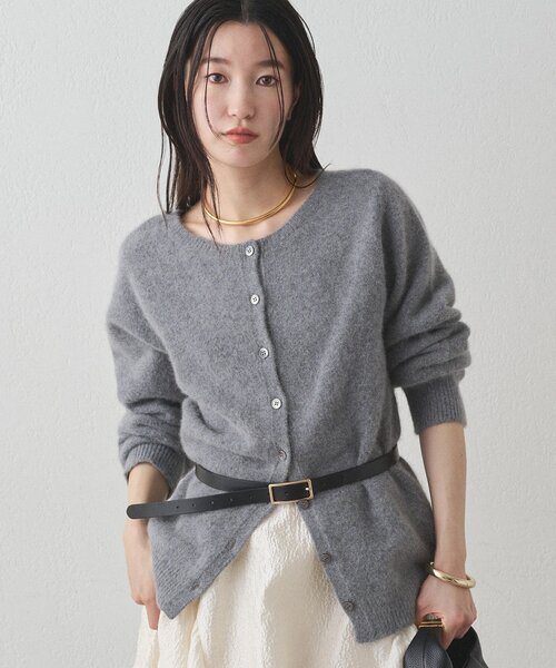 セール】FURウール2WAYニットカーデ（ニット/セーター）｜LOUNGEDRESS