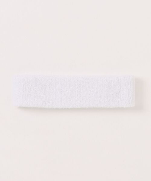 NIKE（ナイキ）の「NIKE/ナイキ スウッシュ ヘッドバンド クラシック パイル ロゴ BN1000（ヘアバンド・メンズ・ピンク/ホワイト/チャコールグレー/スカイブルー/ネイビー/パープル/バーガンディー/ブラック/グリーン・FREE）」の10枚目の写真