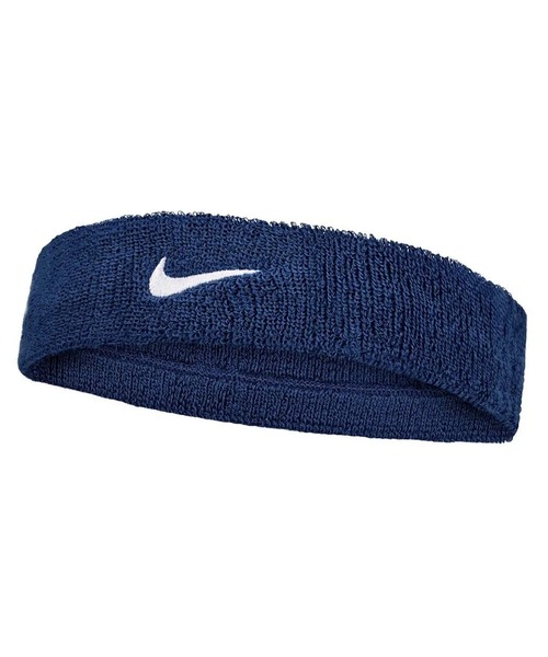 NIKE（ナイキ）の「NIKE/ナイキ スウッシュ ヘッドバンド クラシック パイル ロゴ BN1000（ヘアバンド・メンズ・ピンク/ホワイト/チャコールグレー/スカイブルー/ネイビー/パープル/バーガンディー/ブラック/グリーン・FREE）」の6枚目の写真