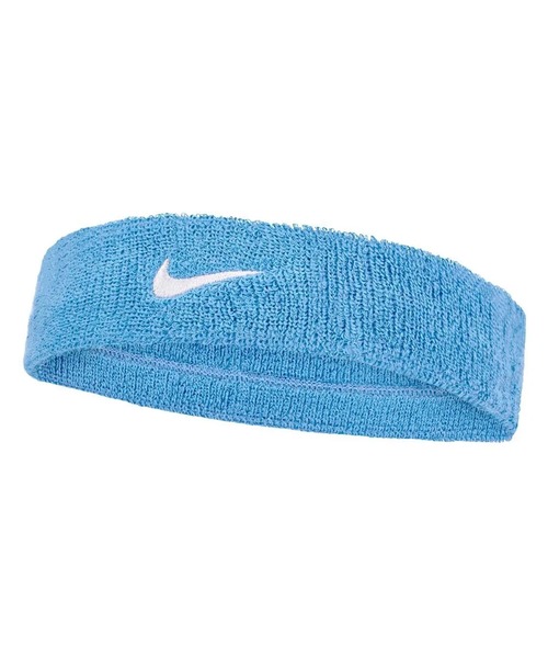 NIKE（ナイキ）の「NIKE/ナイキ スウッシュ ヘッドバンド クラシック パイル ロゴ BN1000（ヘアバンド・メンズ・ピンク/ホワイト/チャコールグレー/スカイブルー/ネイビー/パープル/バーガンディー/ブラック/グリーン・FREE）」の5枚目の写真