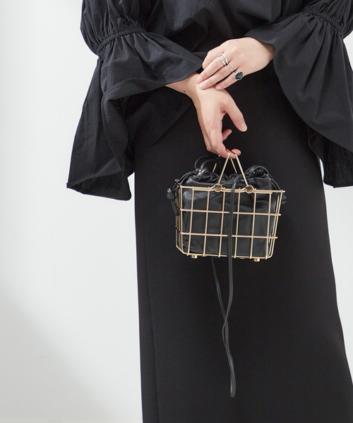 Zanchetti(ザンチェッティ)の「【ZANCHETTI / ザンケッティ】NAPPA MARKET BAG:ショルダーバッグ(ショルダーバッグ・レディース・ブラック・FREE)」の3枚目の写真