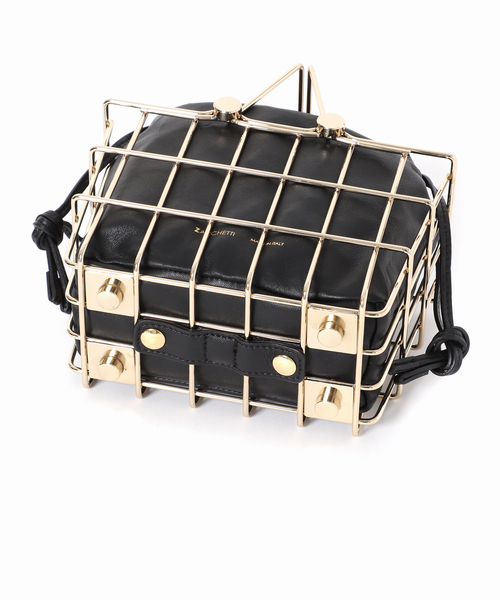 Zanchetti(ザンチェッティ)の「【ZANCHETTI / ザンケッティ】NAPPA MARKET BAG:ショルダーバッグ(ショルダーバッグ・レディース・ブラック・FREE)」の9枚目の写真
