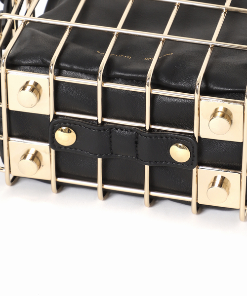 Zanchetti(ザンチェッティ)の「【ZANCHETTI / ザンケッティ】NAPPA MARKET BAG:ショルダーバッグ(ショルダーバッグ・レディース・ブラック・FREE)」の10枚目の写真