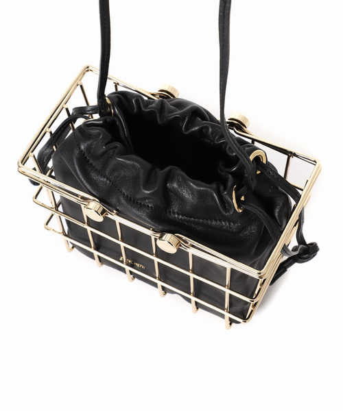 Zanchetti(ザンチェッティ)の「【ZANCHETTI / ザンケッティ】NAPPA MARKET BAG:ショルダーバッグ(ショルダーバッグ・レディース・ブラック・FREE)」の11枚目の写真
