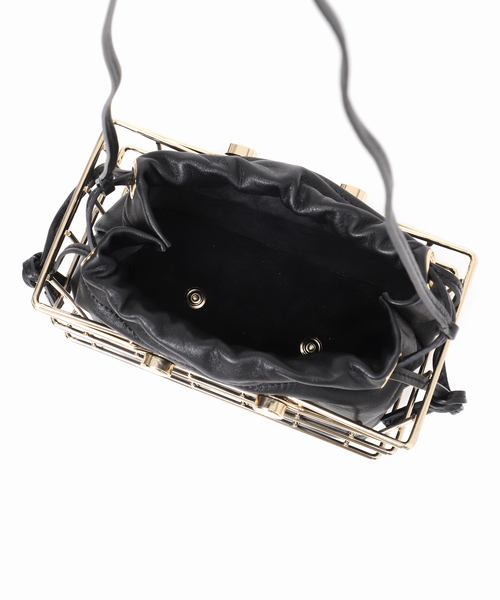Zanchetti(ザンチェッティ)の「【ZANCHETTI / ザンケッティ】NAPPA MARKET BAG:ショルダーバッグ(ショルダーバッグ・レディース・ブラック・FREE)」の13枚目の写真